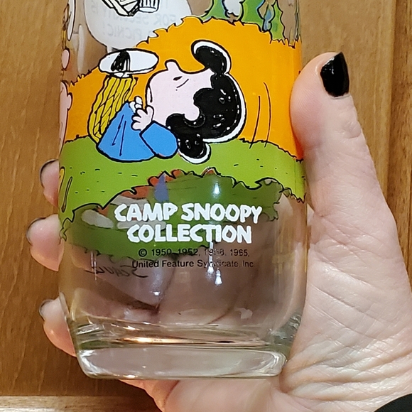 1983 Vintage Mcdonalds Camp Snoopy Collection. Set Of 4 Glasses. - Picture 9 of 16